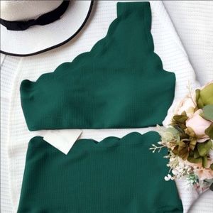 Forrest green bikini (sold)